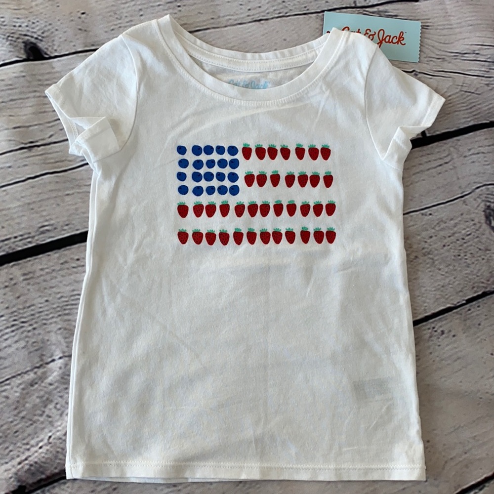 July 4th Cat&Jack T-shirt ~5/$10 item~